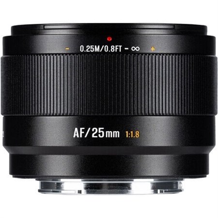7Artisans AF 25mm F1.8 Fuji (FX Mount) APS-C Lens Siyah