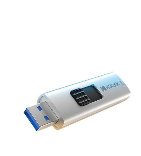 Kodak 64GB 3.0 Kaydırmalı USB Bellek (K173)