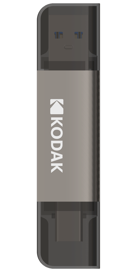 Kodak SD ve Micro SD Kart Okuyucu Type-C + USB (2-IN-1) C210