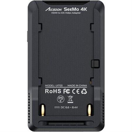 Accsoon SeeMo 4K HDMI Smartphone Adapter (Black)