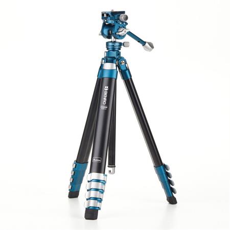 Benro CyanBird 2si 1 arada Alüminyum Foto/Video Tripod Kiti