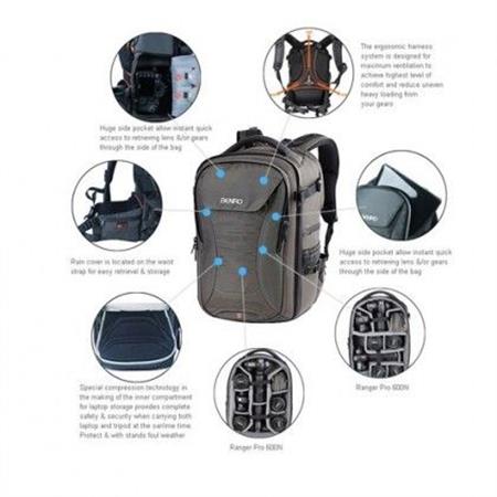 Benro Ranger 500N Siyah Sırt Çantası