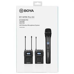 Boya BY-WM8 Pro Kit-4 Pro İkili Kablosuz Mikrofon