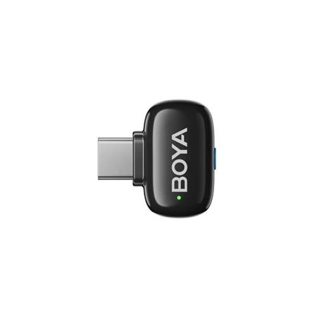 BOYA Mini 2 AI Kablosuz Yaka Mikrofonu Type-C Mat Siyah - SKU02
