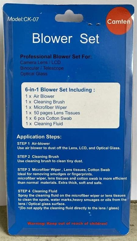 Camten CK-06 6in1 Temizlik Seti (Kırmızı)