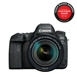 Canon EOS 6D Mark II 24-105mm IS STM Lensli Fotoğraf Makinesi