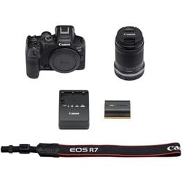 Canon EOS R7 18-150mm Lens + Mount Adaptör