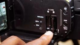 Canon XA60B 4K Profesyonel Video Kamera - HDU-4 Tutma Kolu