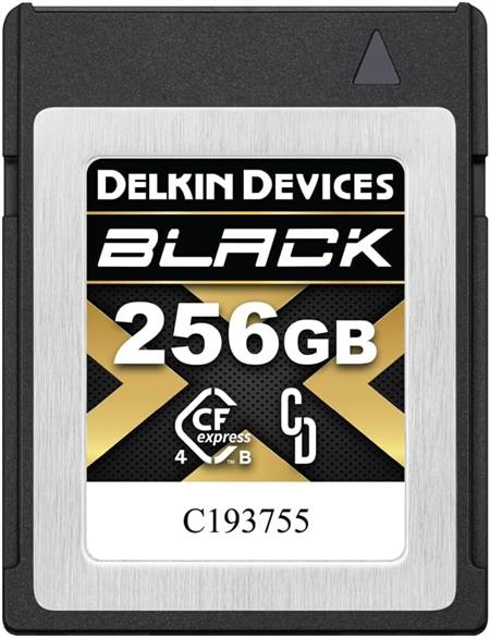 Delkin Devices 256GB BLACK 4.0 CFexpress Type B Memory Card