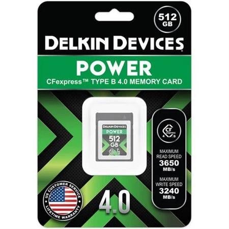DELKIN POWER TYPE B 512GB CFeB 4.0 Hafıza Kartı
