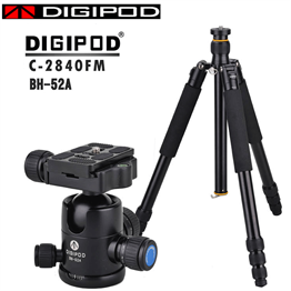 Digipod C2840FM+BH52A Carbon Fiber Tripod