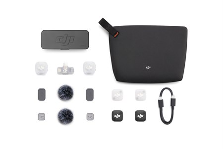 DJI MIC MINI 2 (2TX +1 MOBILE RX +CHARGING CASE)