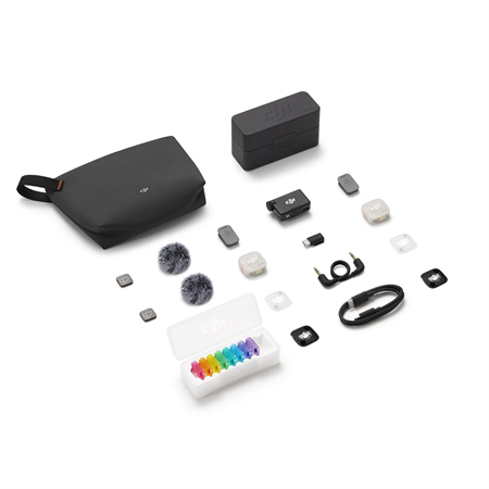DJI Mic Mini 2S (2TX + 1RX + Şarj Kutusu)