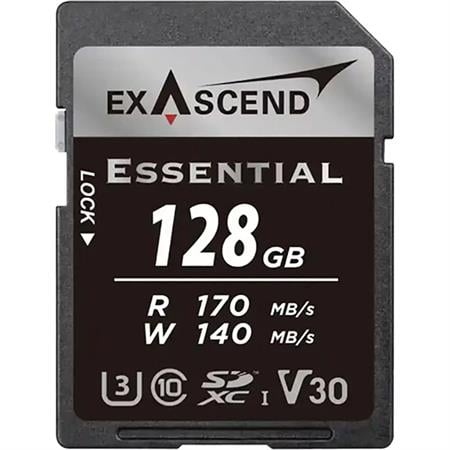 Exascend 128GB Essential 170MB/s SDXC Hafıza Kartı