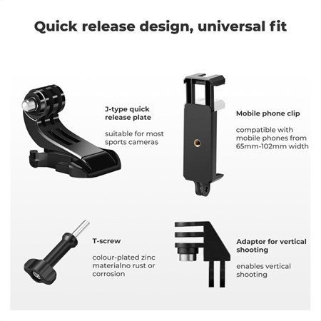 K&F Concept Baş Askısı ve Göğüs Montaj Seti