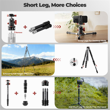 Freewell 5-in-1 Real Multi Tripod