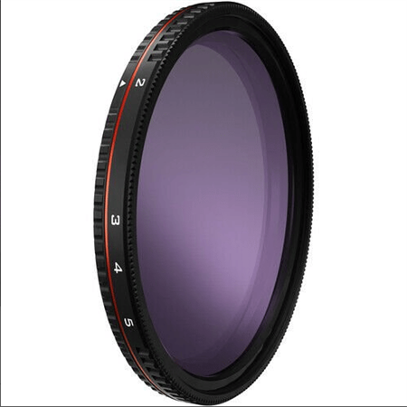 Freewell 77mm Standard Day Variable Neutral Density 0.6 to 1.5 Filter (2 to 5-Stop)