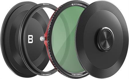 Freewell 82mm V2 Magnetic Hybrid VND/CPL 3-7 Stops Filter