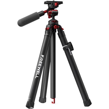 Freewell FW-T1 Carbon Fiber Real Travel Tripod