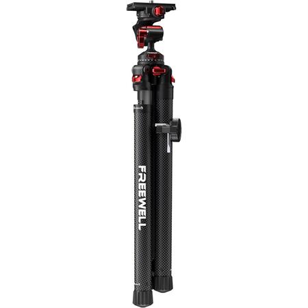 Freewell FW-T1 Carbon Fiber Real Travel Tripod
