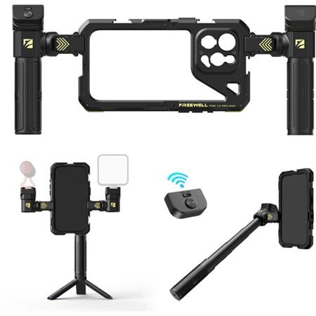 Freewell Genius Smartphone Rig Cage for iPhone 15 Pro Max