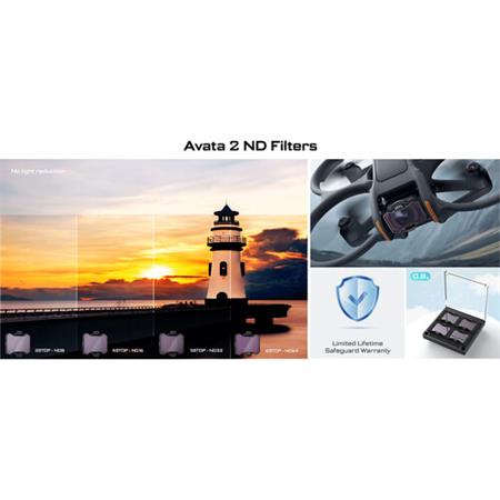 Freewell ND Filters for DJI Avata 2 (4-Pack)