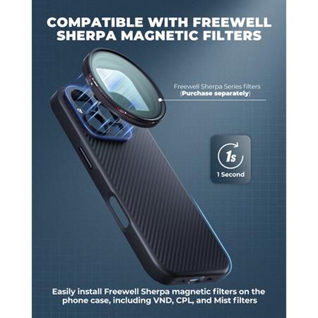 Freewell Pro Filmmaker Case for iPhone 15 Pro