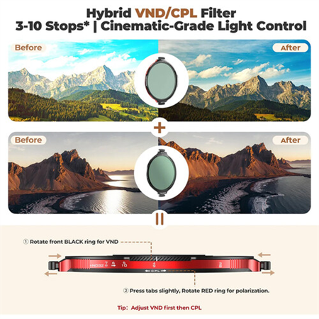 Freewell Real Locking VND/CPL Filter All Day Kit (82mm)