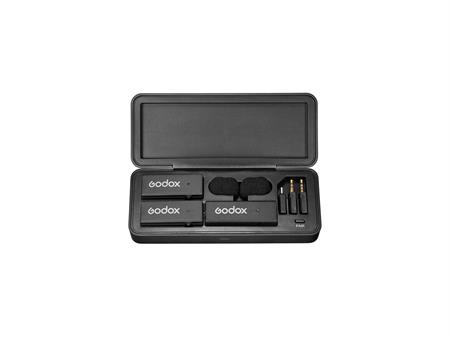 Godox MoveLink Mini Kablosuz Mikrofon Kit2 (Type-C Uyumlu/Siyah)