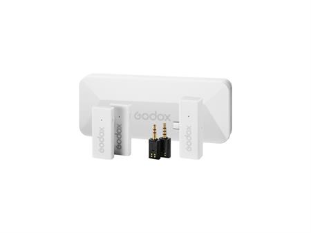 Godox MoveLink Mini Kablosuz Mikrofon Kit2 (Type-C Uyumlu/Beyaz)