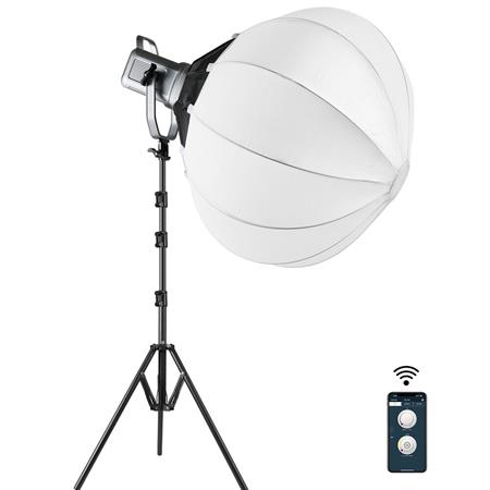 GVM PR150D Bi-Color LED Lantern Softbox Video Işık Seti