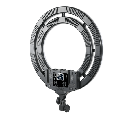 GVM Ring-18 50W Güçlü Bi-Color ve RGB Ring Light Kiti (18