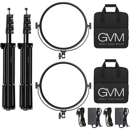 GVM Y60D İkili Soft Panel LED Işık Kiti