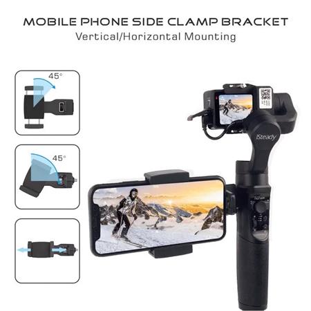 HOHEM iSteady Pro 4/3/2 MULTI MOBILE+ için 1/4 Standart Vidalı Akıllı Telefon Tutucu