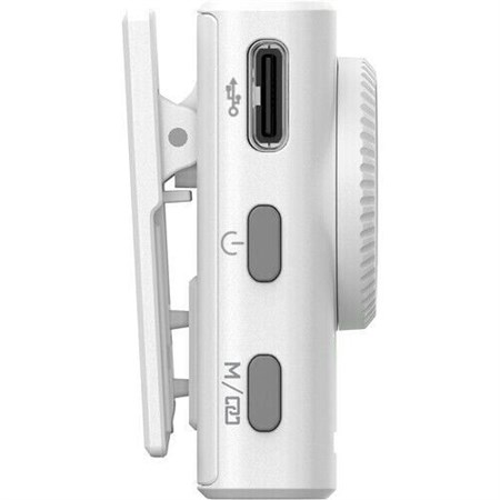Hollyland Lark M2 Combo Wireless Yaka Mikrofonu (Beyaz)