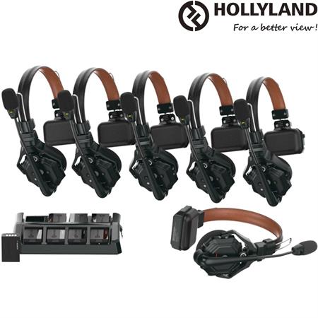 Hollyland Solidcom C1 pro-6s Profesyonel Kablosuz Intercom Sistemi (6 Kullanıcı)