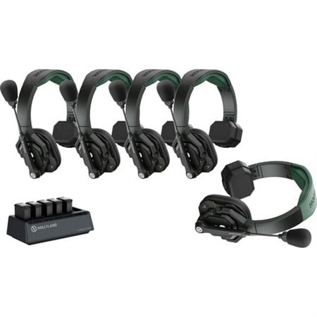 Hollyland Solidcom SE-5S Kablosuz Intercom Sistemi Global Version 2.4 Ghz (5 Kullanıcı)