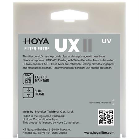 Hoya 77mm UX II UV (WR Coating) Filtre