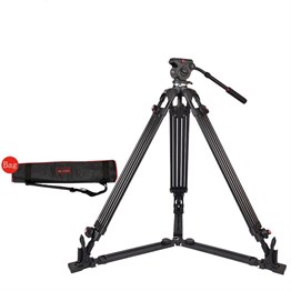 Jieyang JY0508BD Spreader 185cm Çantalı Video Tripod