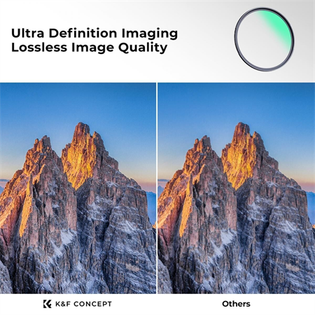 K&F Concept 67mm NANO-X MCR MC-UV 28 Çok Katmanlı Kaplamaya sahip Koruma Filtresi 8K Ultra HD
