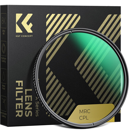 K&F Concept Polarizasyon Filtresi 67mm CPL Filtre MRC 28x Sertleştirilmiş Nano-X Serisi