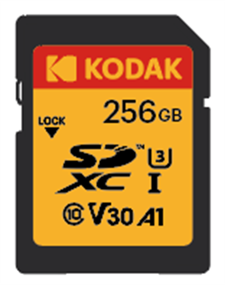 Kodak 256GB SD UHS-I U3 V30PRO Hafıza Kartı