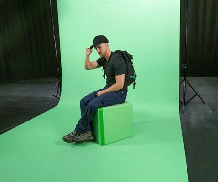 LASTOLITE 9073 2,72X11M. PAPER CHROMAKEY GREEN