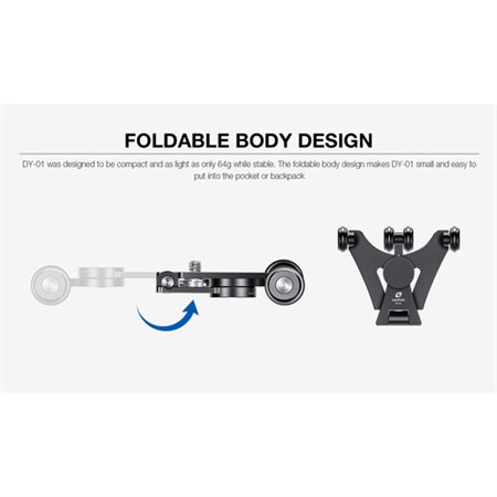 Leofoto DY-01 Mini Video Dolly