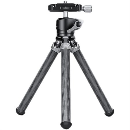 Leofoto MT-02C+LH-22 Karbon Fiber Mini Tripod Siyah
