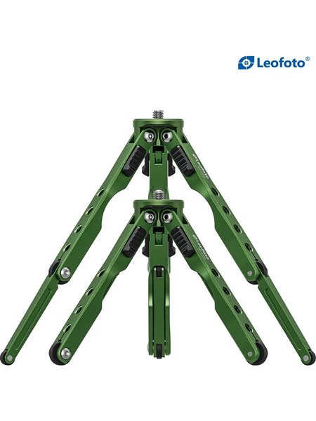 Leofoto Mt-03 + Mbh-20 Mini Tripod Kiti Yeşil
