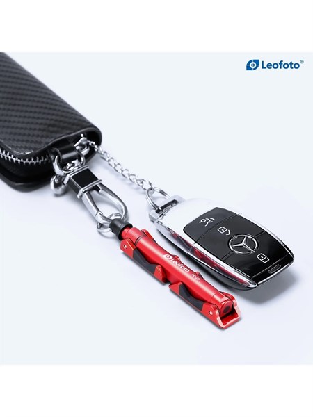 Leofoto Pc-20 Telefon Tutucu Kırmızı