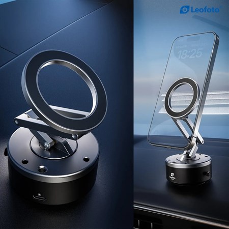 Leofoto PM-04 Elektrikli Vakumlu Telefon Tutucu