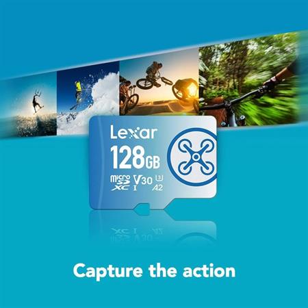 Lexar 128GB Fly MicroSDXC Hafıza Kartı