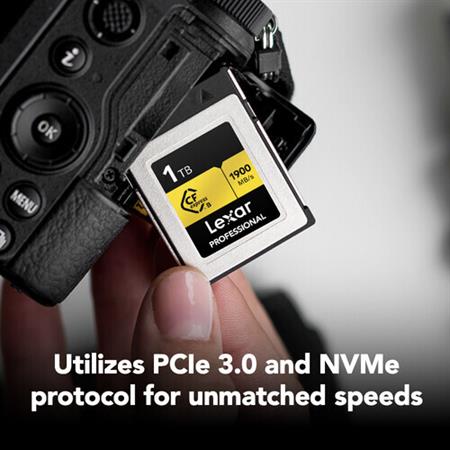 Lexar 1TB Profesyonel CFexpress Type B Hafıza Kartı (Gold Serisi)